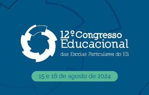 Anote na sua agenda as datas do nosso 12° Congresso Educacional.