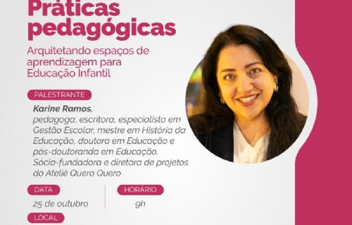 Workshop_Práticas Pedagógicas_Arquitetando espaços de aprendizagem para Educação Infantil.