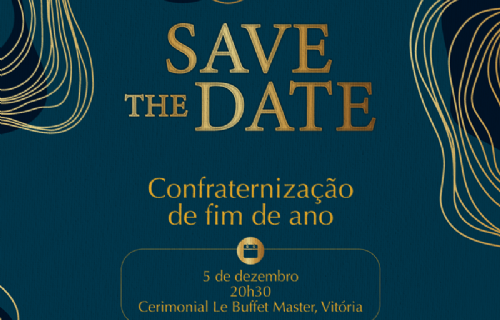 SAVE THE DATE_Confraternização de Fim de Ano Sinepe/ES.