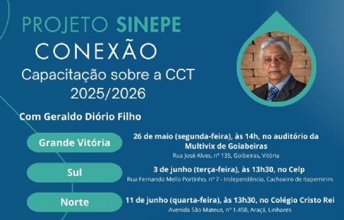 Projeto Sinepe Conexão_Capacitação sobre a CCT 2025/2026.