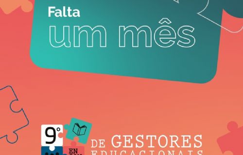 Falta um mês para o 9º Encontro de Gestores Educacionais!